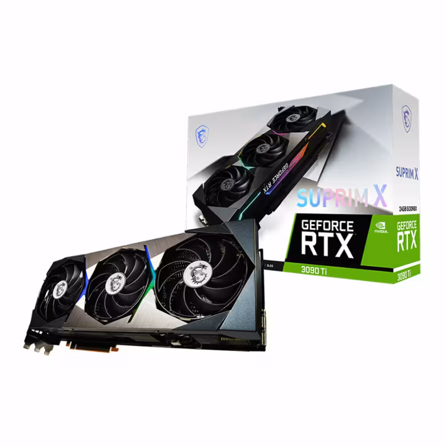 کارت گرافیک ام اس آی GeForce RTX 3090 Ti SUPRIM X 24G