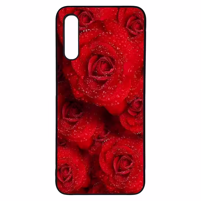 کاور طرح گل رز کد G-012 مناسب برای گوشی موبایل سامسونگ Galaxy A50s / A50 / A30s | دیجی قاب دونی