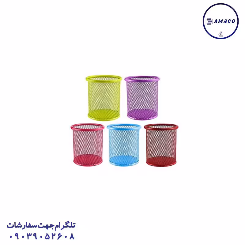 جا قلمی توری رنگی سان ست