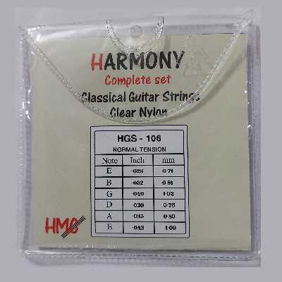 سیم گیتار کلاسیک هارمونی مدل HGS-Complete set 106