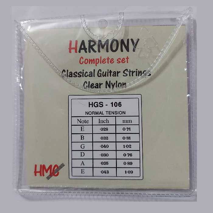 سیم گیتار کلاسیک هارمونی مدل HGS-Complete set 106