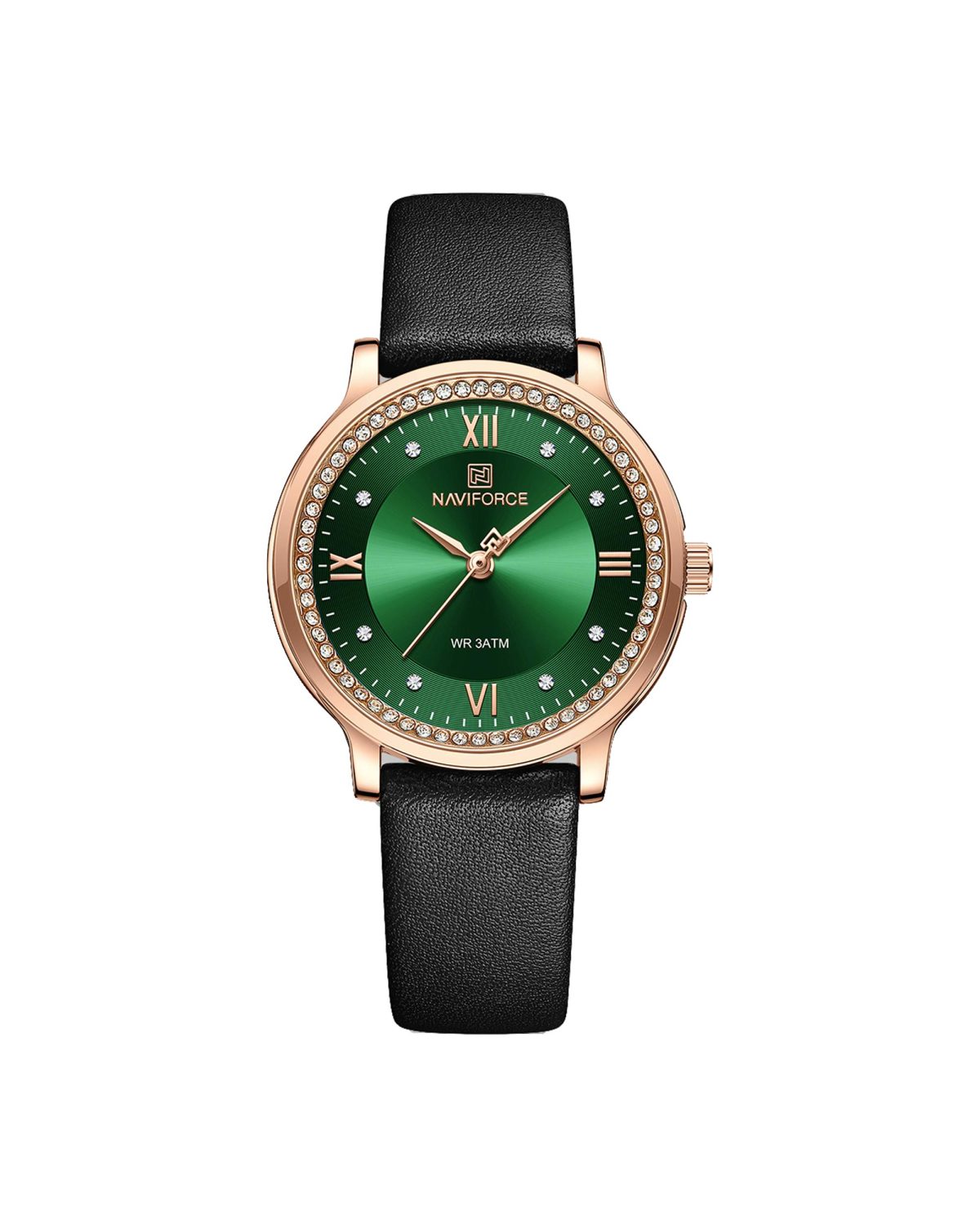 ساعت مچی زنانه ناوی فورس NAVIFORCE NF5036 RG/GN/B