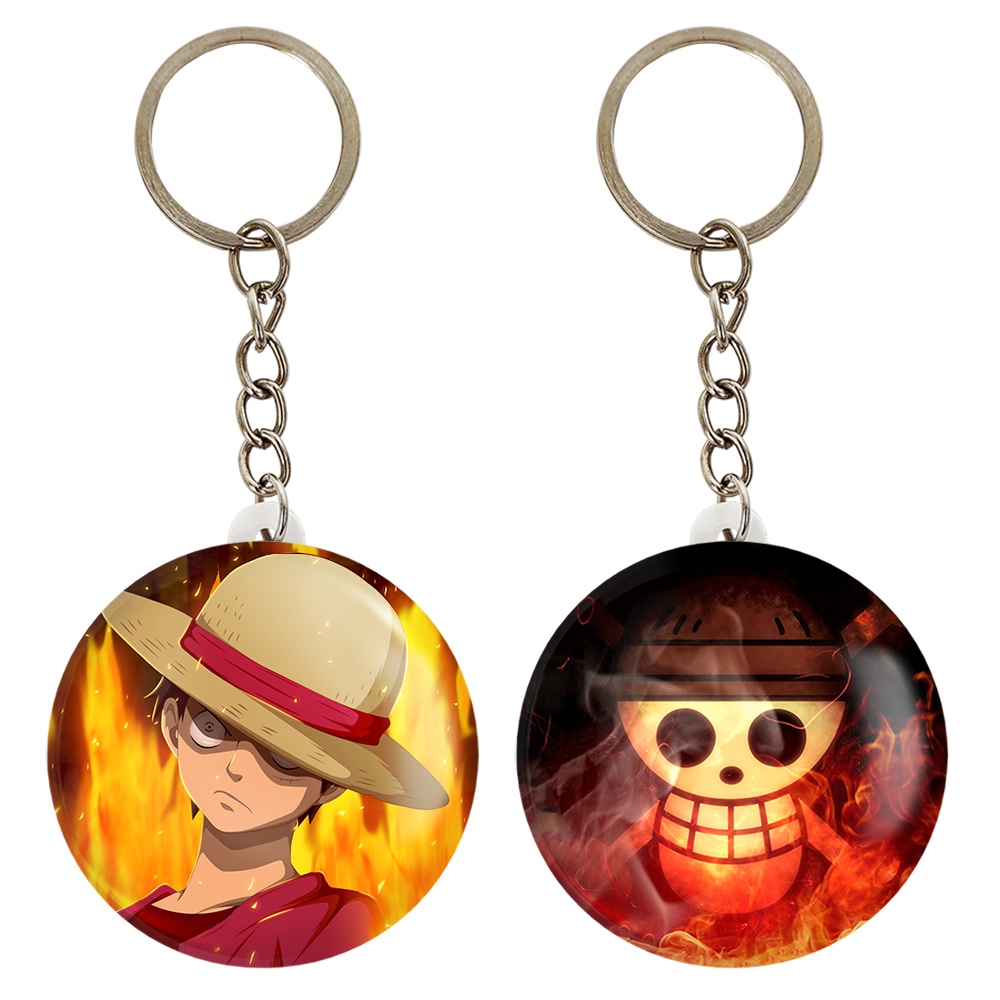 جاکلیدی خندالو مدل لوفی انیمه وان پیس کد 1722217218 مجموعه 2 عددی