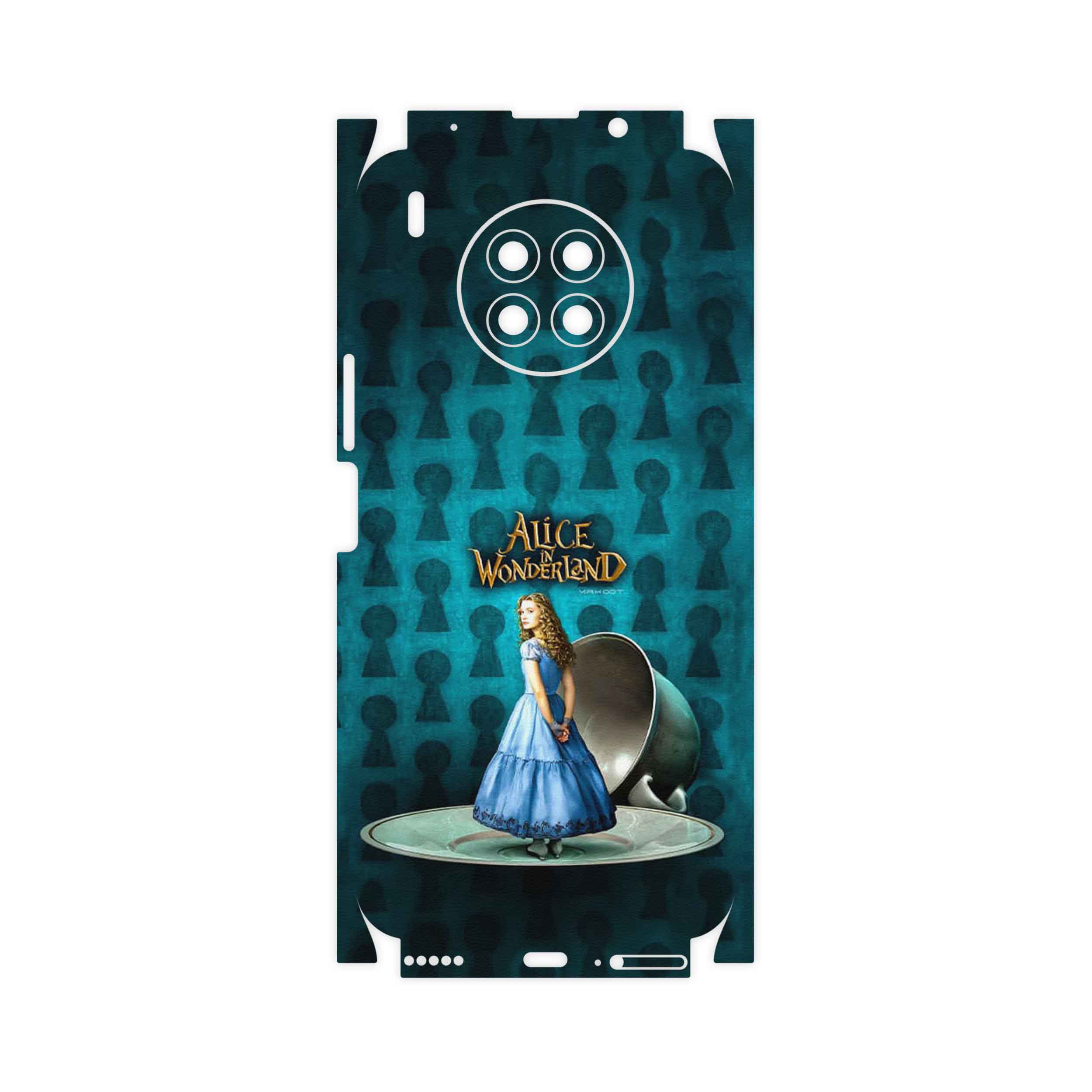 برچسب پوششی ماهوت مدل Alice in Wonderland-FullSkin مناسب برای گوشی موبایل آنر 50 Lite