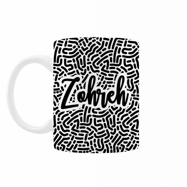 ماگ رژارت مدل اسم زهره