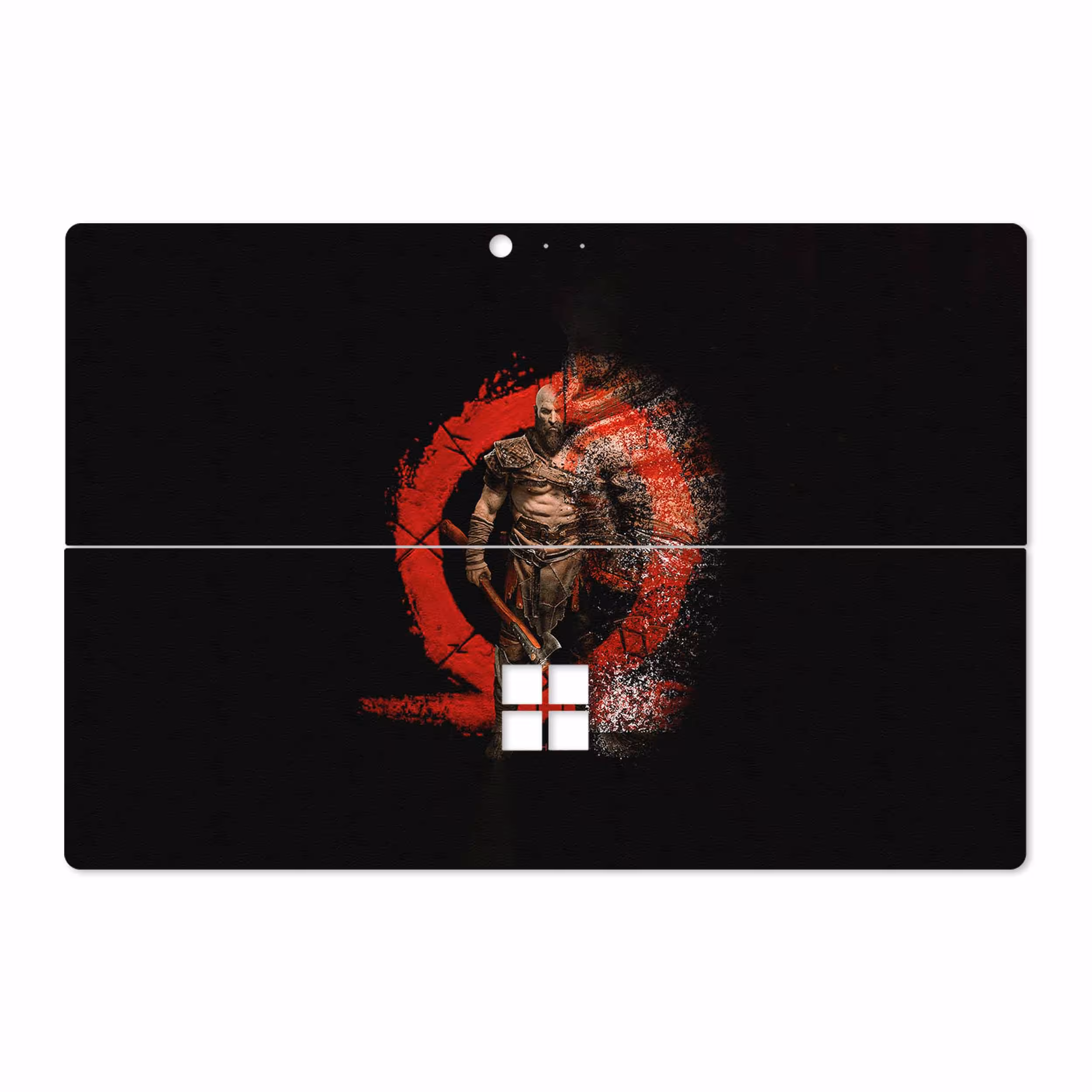 برچسب پوششی ماهوت مدل God-Of-War-Game مناسب برای تبلت مایکروسافت Surface Pro 4 2015