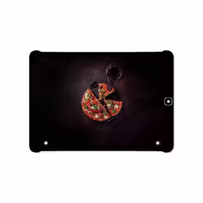 برچسب پوششی ماهوت مدل Pizza مناسب برای تبلت سامسونگ Galaxy Tab S2 9.7 2015 T810