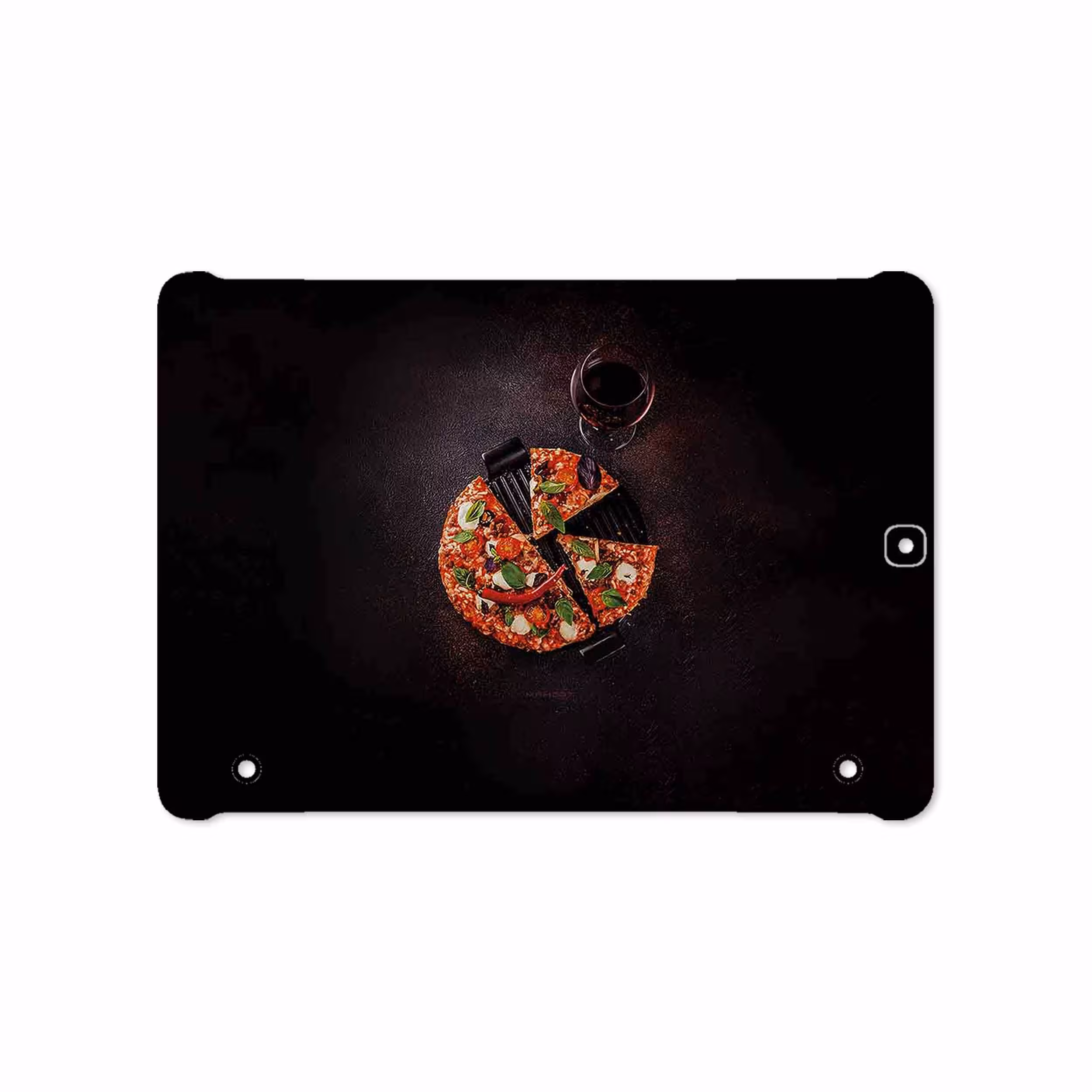برچسب پوششی ماهوت مدل Pizza مناسب برای تبلت سامسونگ Galaxy Tab S2 9.7 2015 T810