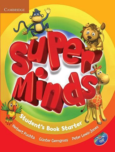 Super Minds Starter SB WB CD کتاب سوپر مایندز استارتر (کتاب دانش آموز کتاب کار CD)