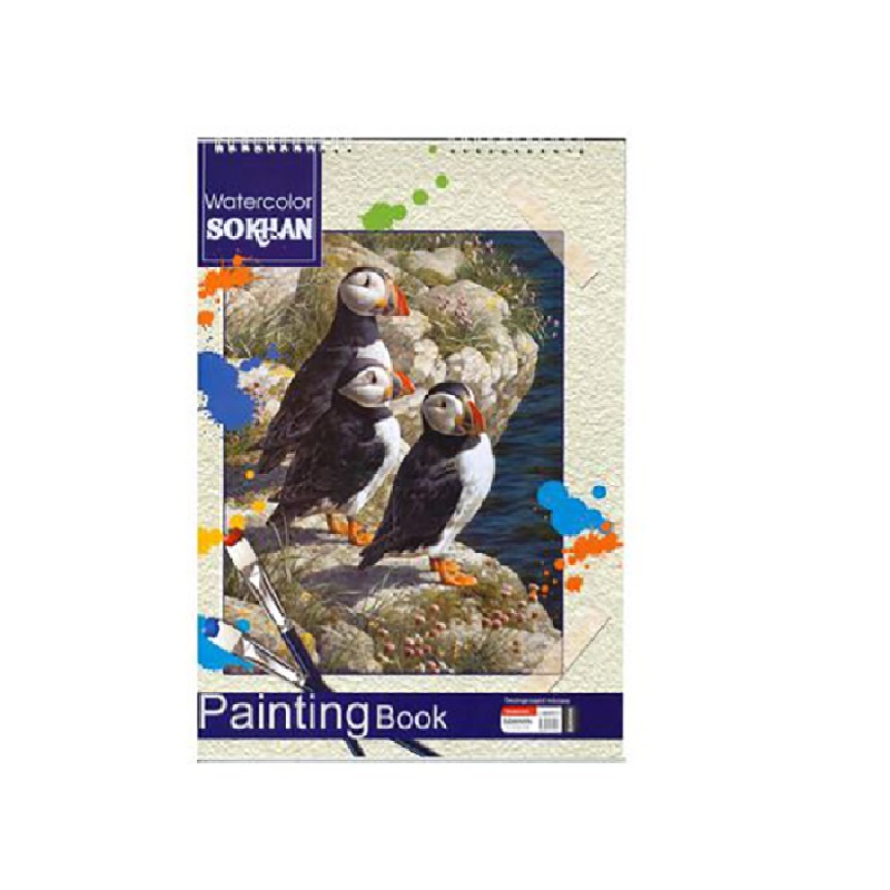 دفتر آبرنگ سخن سایز A4