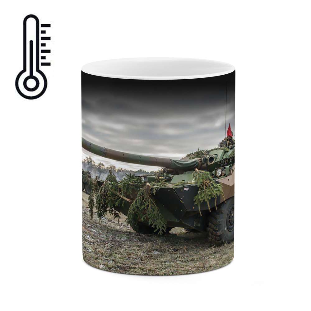 ماگ حرارتی طرح تانک  مدل mgph10710