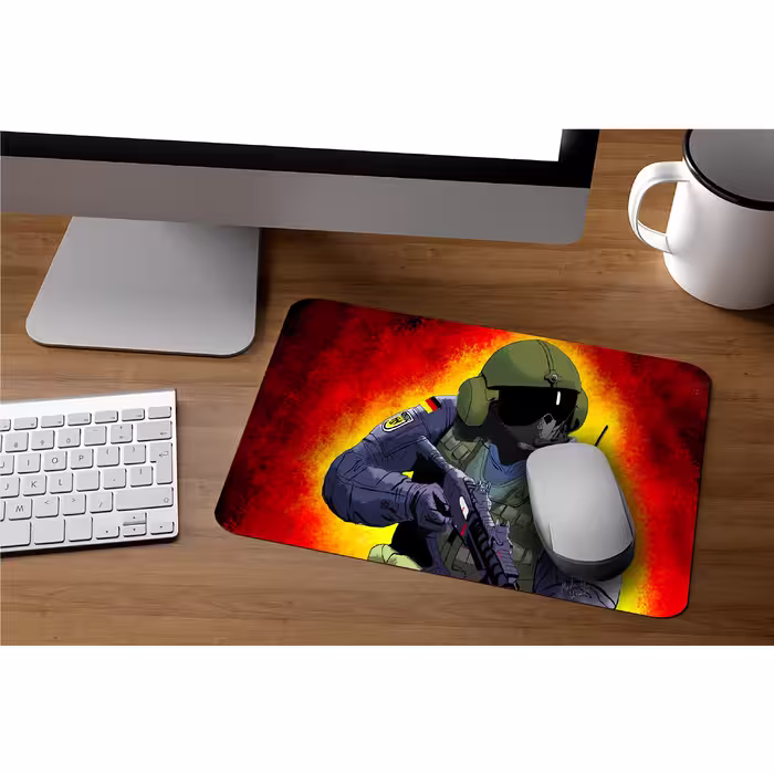 ماوس پد طرح Rainbow Six مدل mpb800