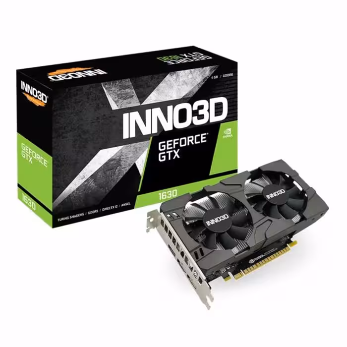 کارت گرافیک اینو تری دی INNO3D GEFORCE GTX 1630 TWIN X2 OC 4GB