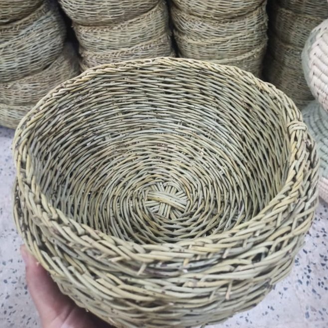 سبد ترکه بافی گود مناسب برای نگهداری میوه، ابکش (پس کرایه)