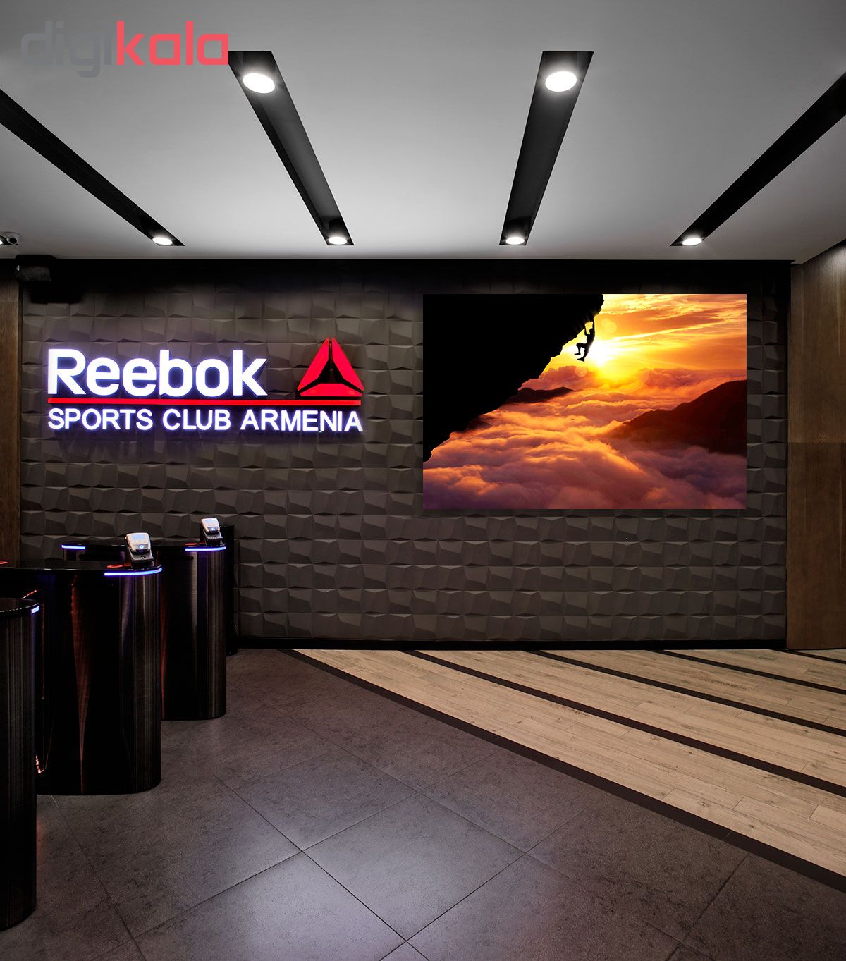  تابلو شاسی سری زیباترین عکس های جهان طرح سنگ نوردی کد 221