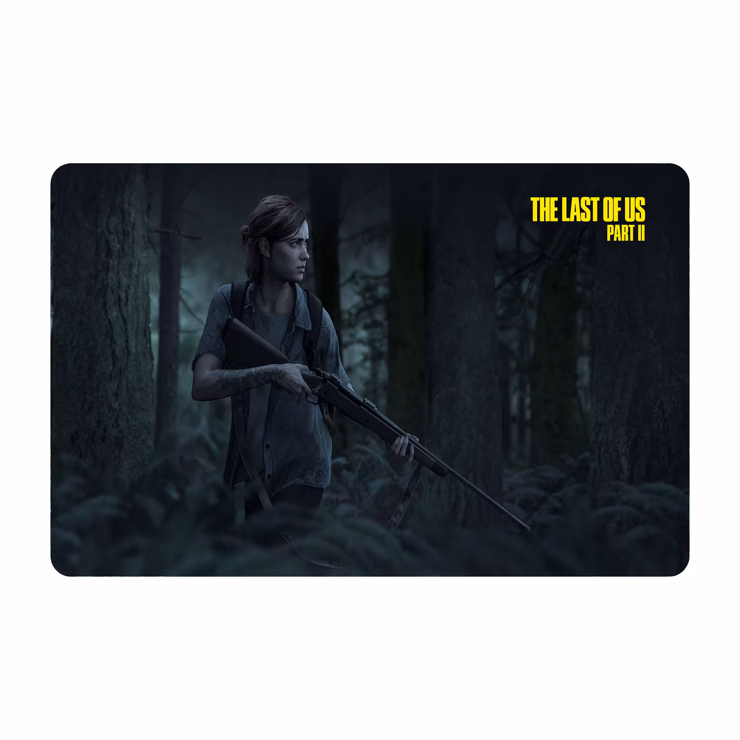 ماوس پد طرح طرح آخرین بازمانده ازما - the last of us مدل mpb81