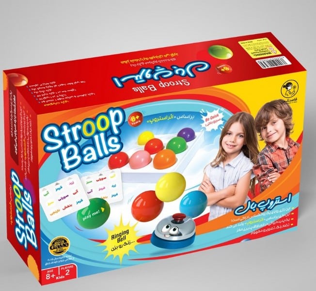 بازی فکری استروپ بال - کتاب‌فروشی کوچه کتاب