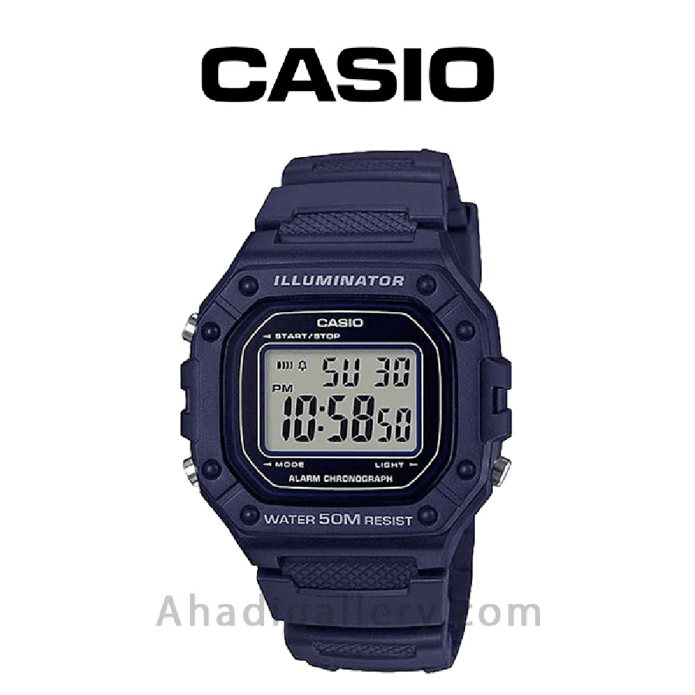 ساعت مچی کاسیو مدل W-218H-2AVDF