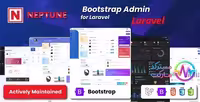 دانلود Neptune قالب مدیریت و رابط کاربری لاراول