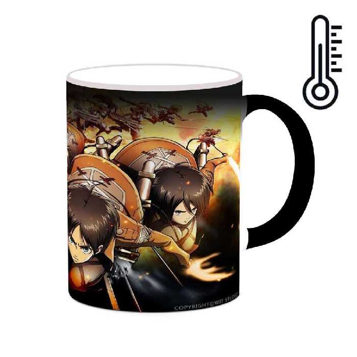 ماگ حرارتی کاکتی طرح انیمه مدل mgh21330