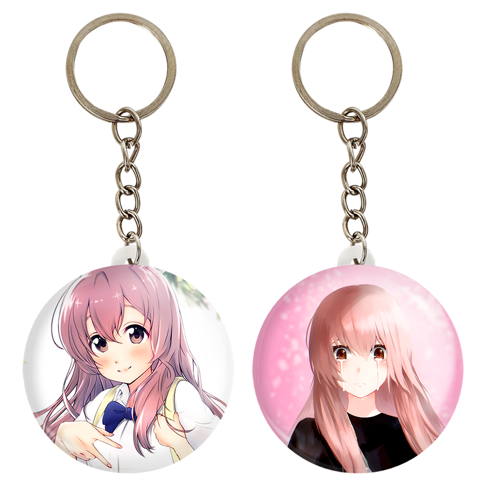 جاکلیدی خندالو مدل شوکو نیشیمیا انیمه سایلنت ویس کد 1581615811 مجموعه 2 عددی