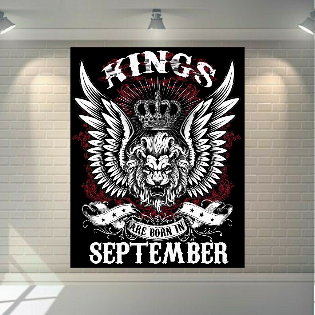 تابلو بوم طرح پادشاه مدل kings کد SDB3042