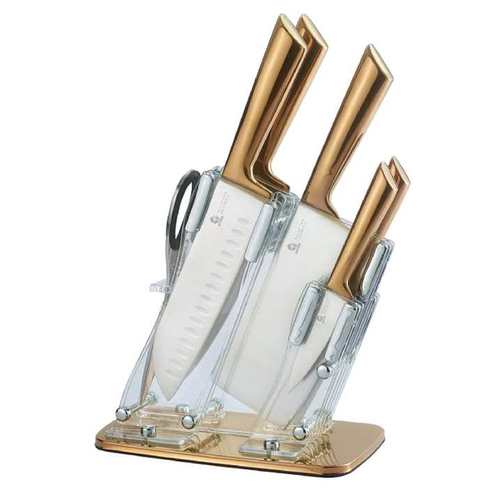 سرویس چاقو 7 پارچه جی فی نی مدل W.S.R.7