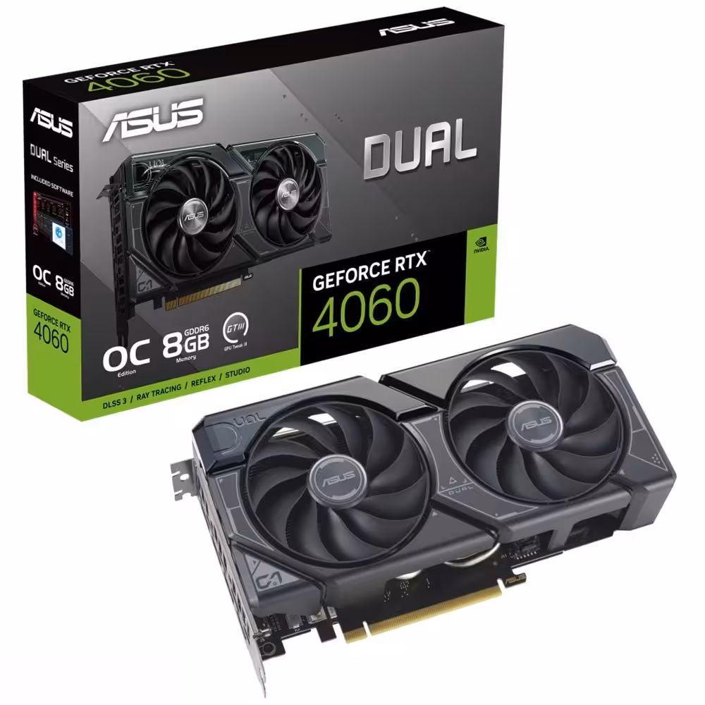 کارت گرافیک ASUS DUAL RTX 4060 OC 8G