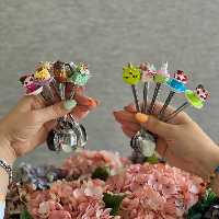 قاشق سرو فانتزی و سر کاپ کیکی