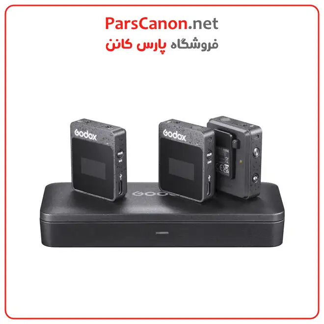 میکروفون گودوکس مدل Godox MoveLink II M2 Compact 2-Person Wireless Microphone