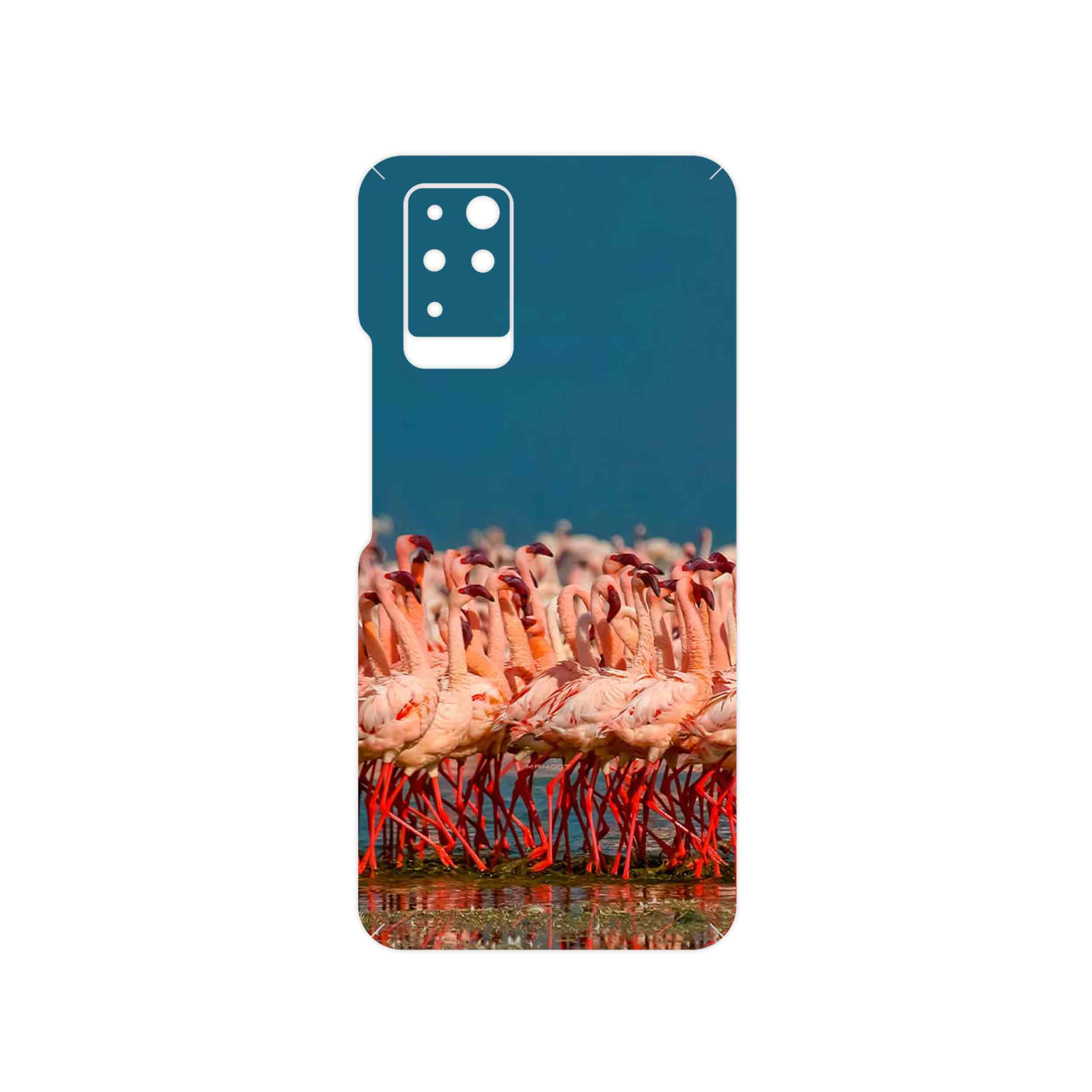 برچسب پوششی ماهوت مدل Flamingo مناسب برای گوشی موبایل اینفینیکس Note 10