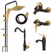 ست شیرآلات نایریکا مدل هلن لایت کد BG-02 یونیورست مجموعه 6 عددی
