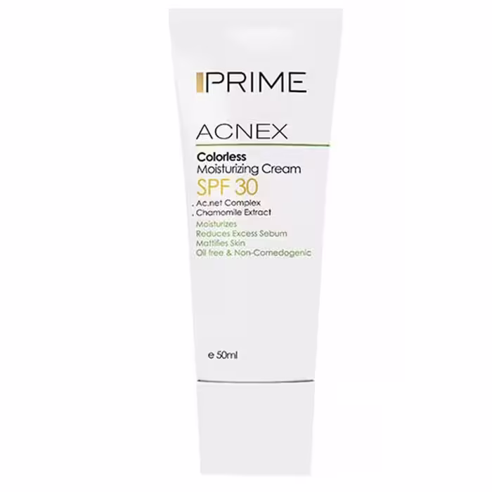 مرطوب کننده SPF 30 فاقد رنگ 50 میل پریم