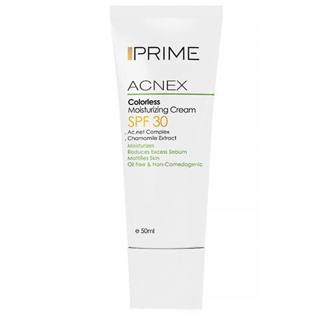 مرطوب کننده SPF 30 فاقد رنگ 50 میل پریم