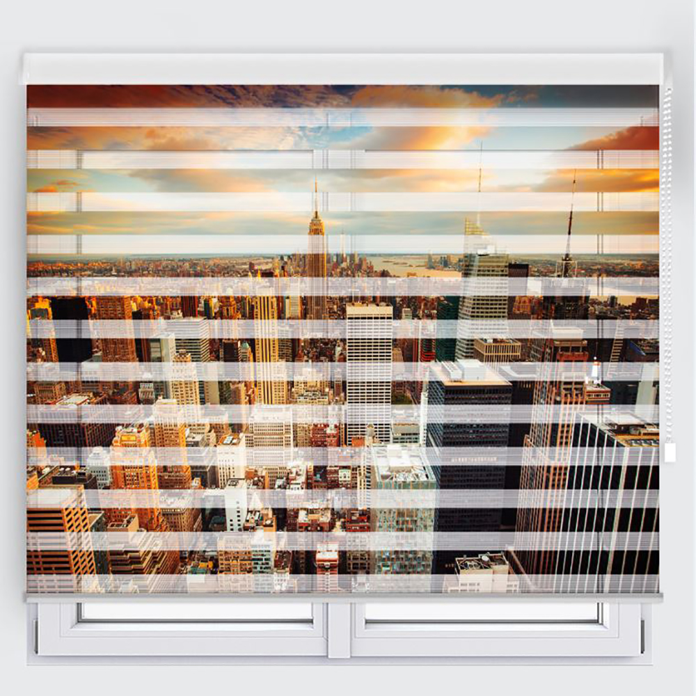 پرده زبرا مدل TD-44 سایز 160x180 سانتی متر