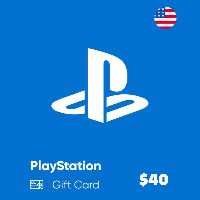 خرید گیفت کارت پلی استیشن آمریکا PSN Gift Card USA $40 با بهترین قیمت