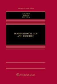 خرید و دانلود نسخه کامل کتاب Transnational Law and Practice - Pdf