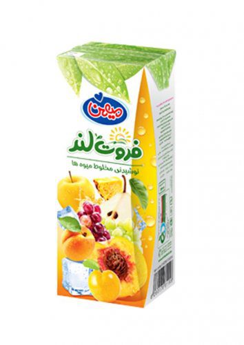 آبمیوه مخلوط میوه های فروت لند 200سی سی