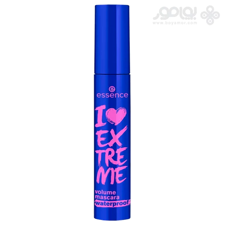 ریمل حجم دهنده و ضد آب اسنس مدل Extreme Volume