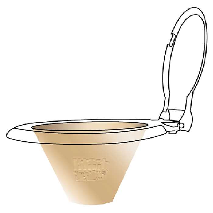 قیف تاشو سیلیکونی آسانا