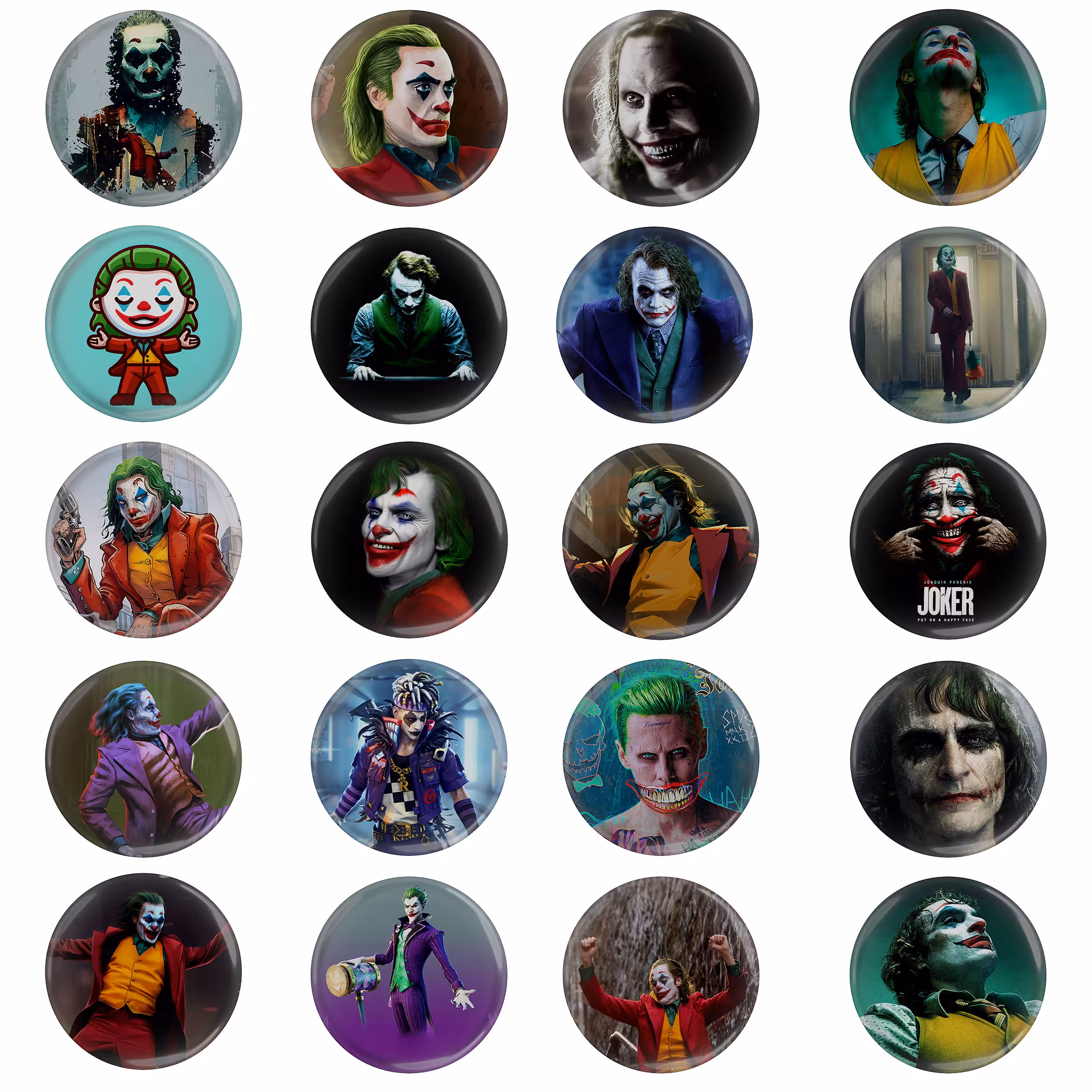 پیکسل مدل جوکر S4-20 مجموعه 20 عددی