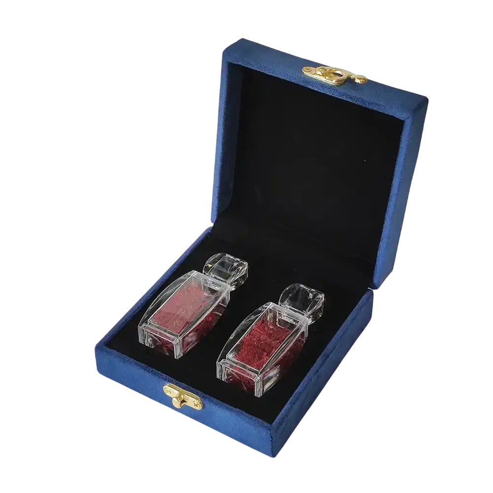 زعفران لوکس کادویی - 2 گرم زعفران سوپر نگین - کد 1104 - آنا قاین