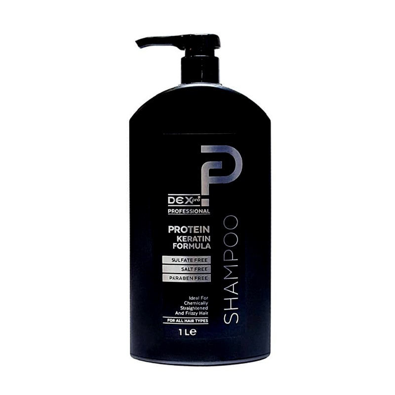 شامپو مو فاقد سولفات مدل Protein keratin دکس 1 لیتر