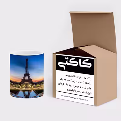ماگ کاکتی طرح شهر مدل mgs13413