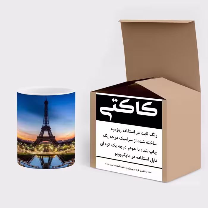 ماگ کاکتی طرح شهر مدل mgs13413