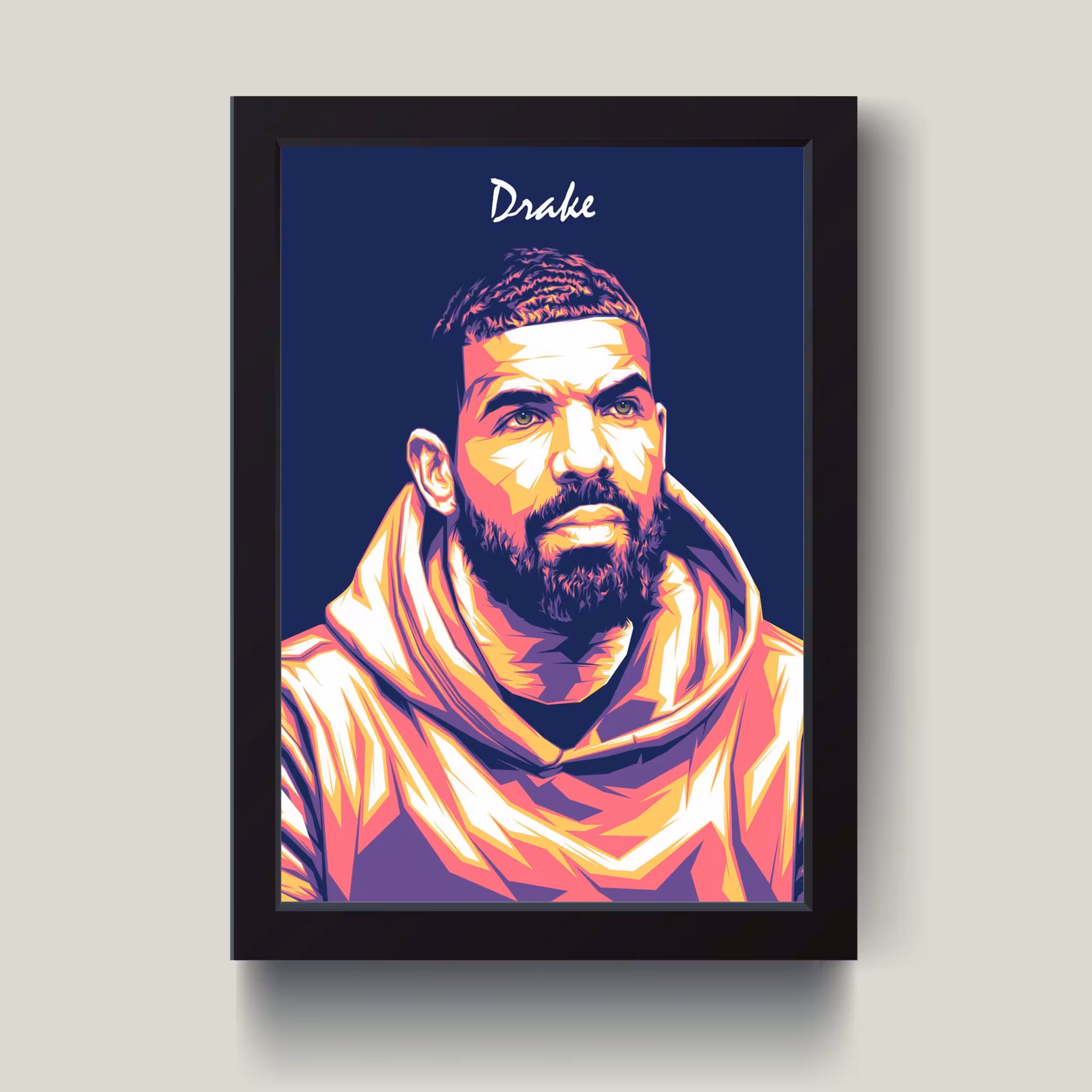 تابلو مدل دریک Drake کدS0109-b