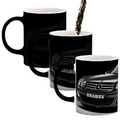 ماگ حرارتی طرح ماشین بنز مدل mgh11653