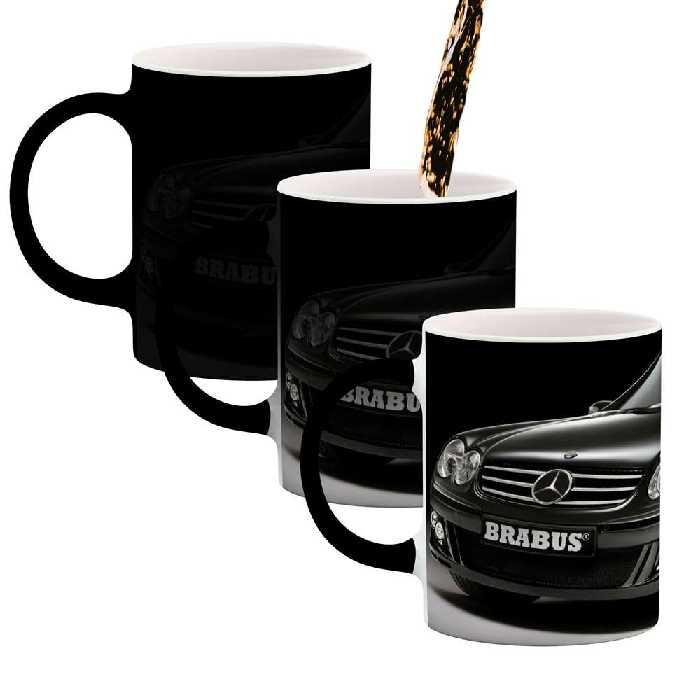 ماگ حرارتی طرح ماشین بنز مدل mgh11653