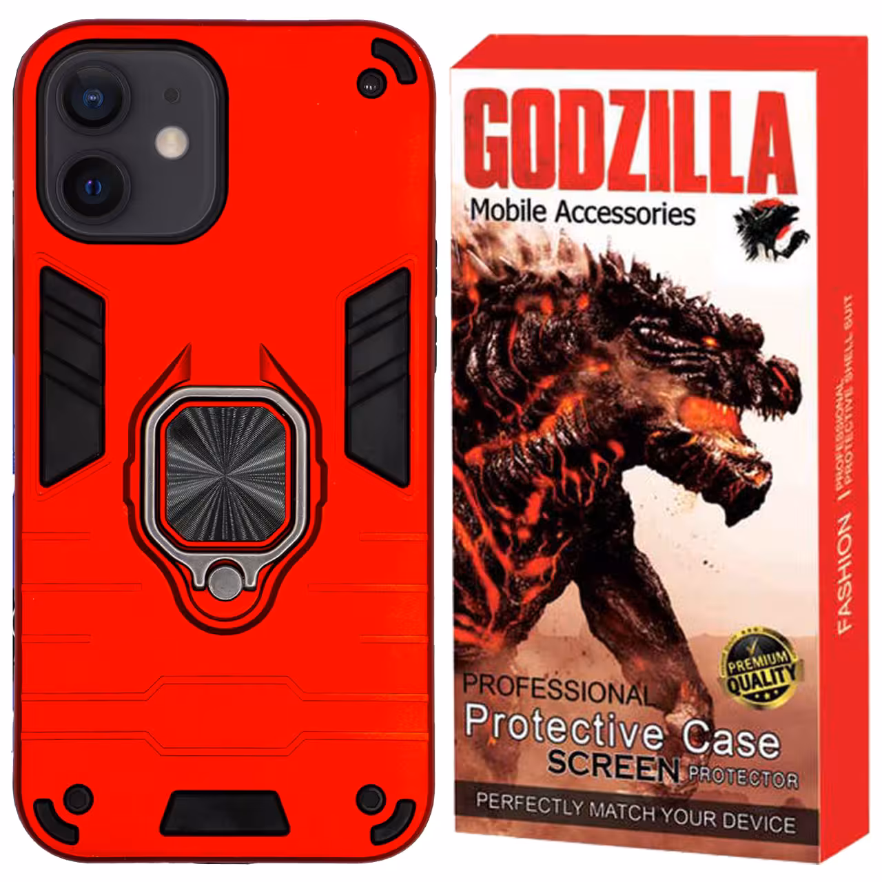 کاور گودزیلا مدل DEF02 مناسب برای گوشی موبایل اپل Iphone 12