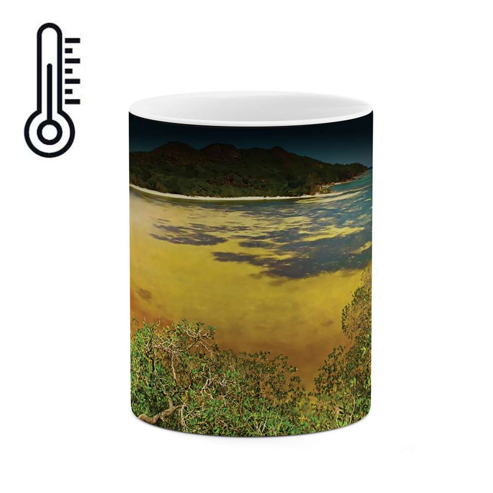 ماگ حرارتی طرح دریا مدل mgh02808